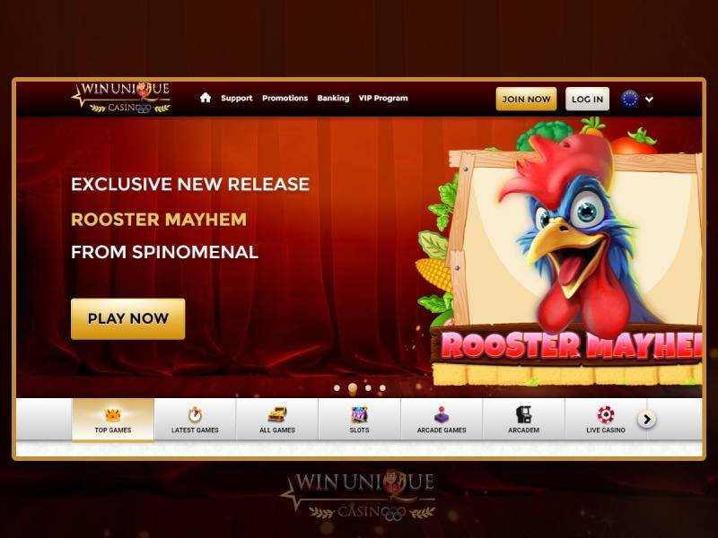En savoir plus sur win unique casino application